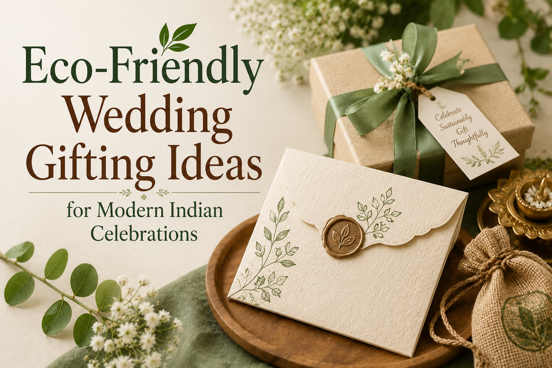 Eco-Friendly Wedding Gifting Ideas for Modern Indian Celebrations