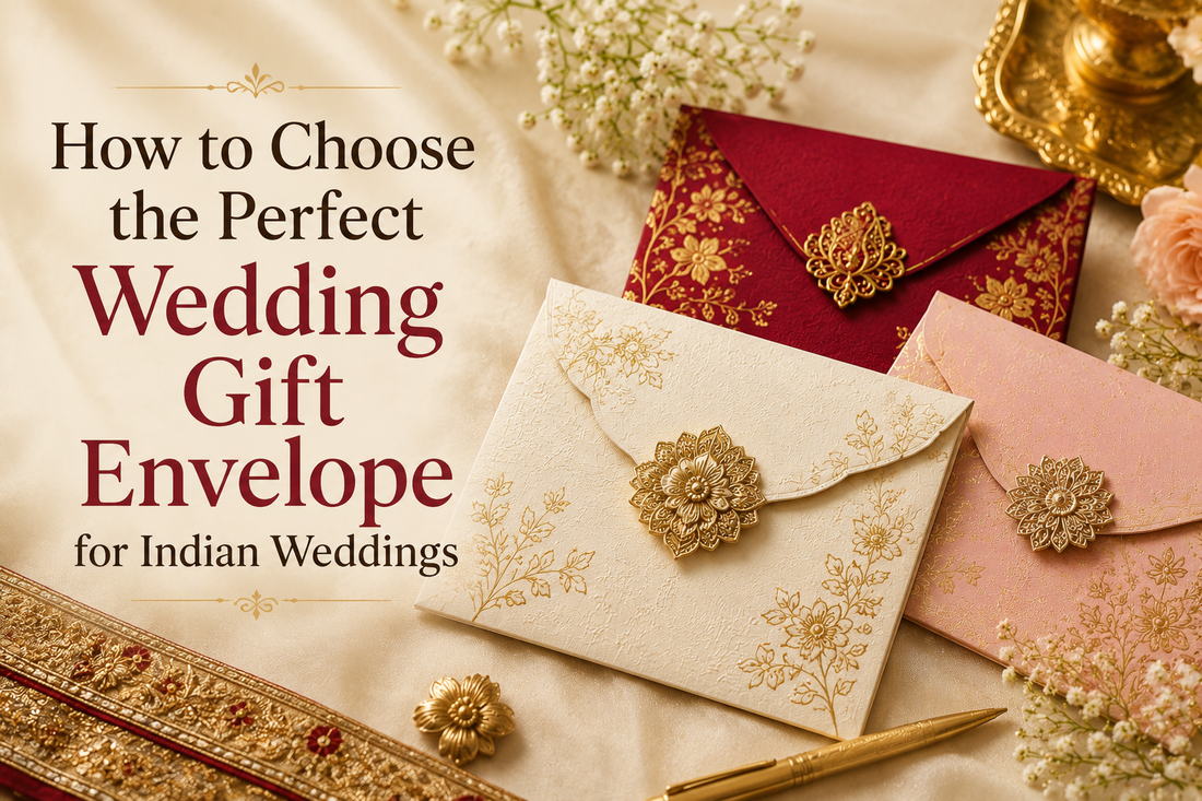 How to Choose the Perfect Wedding Gift Envelope for Indian Weddings