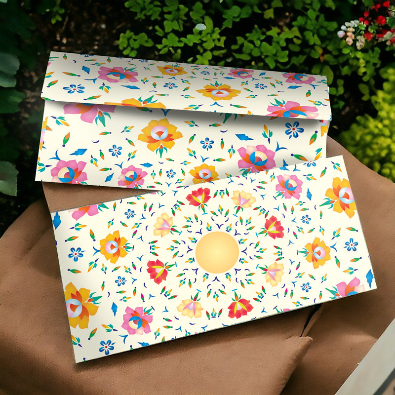 Money Gift Envelope (Qty.05) P#E101, 250GSM, INDIAN WEDDING CASH GIFT ENVELOPE