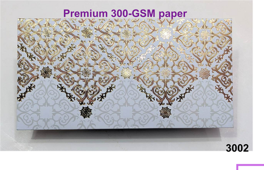 Money Gift Envelope (BULK-SALE) (Qty.100), 300GSM, P#E*3002, INDIAN WEDDING COLLECTION (Copy)